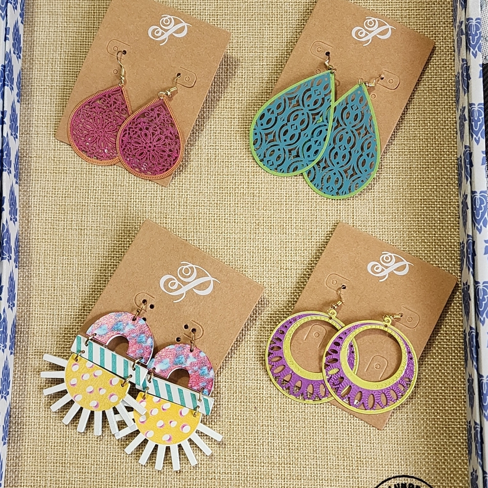Colorful Earrings Bundle